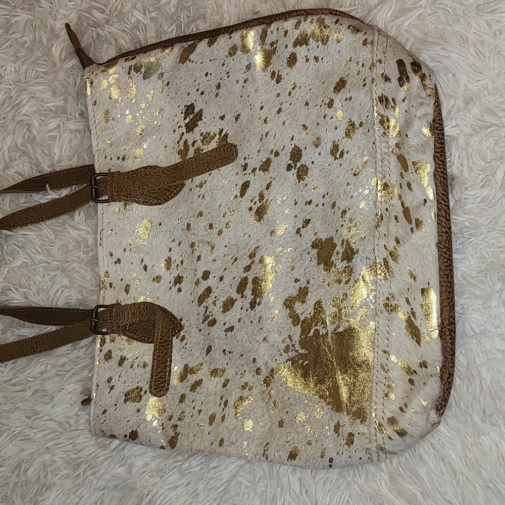 Myra Tinges Tote Bag 100% Leather - Picture 2 of 11